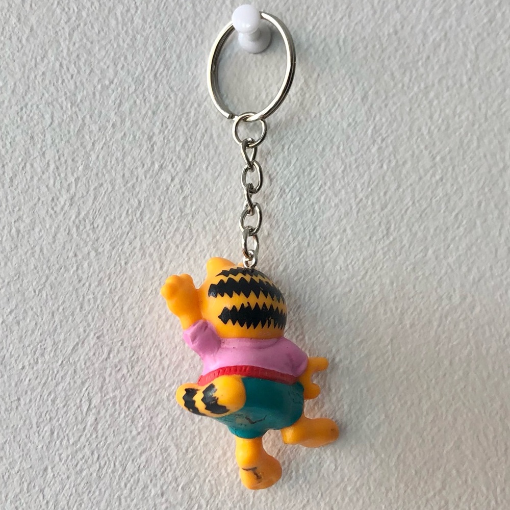 ❤️ Garfield Toy Keychain - Picture 2 of 3